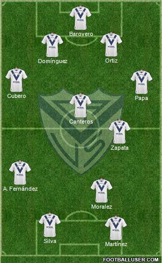 Vélez Sarsfield Formation 2011
