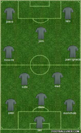 Pro Evolution Soccer Team Formation 2011