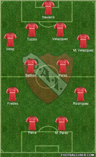 Independiente Formation 2011