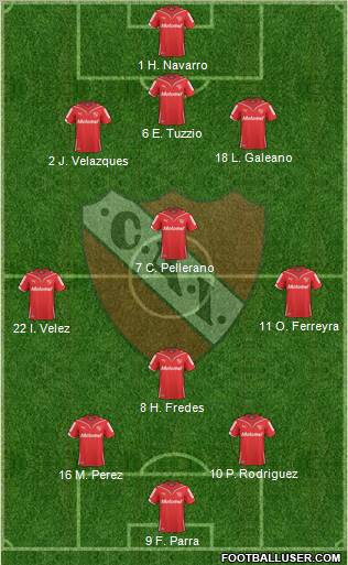 Independiente Formation 2011
