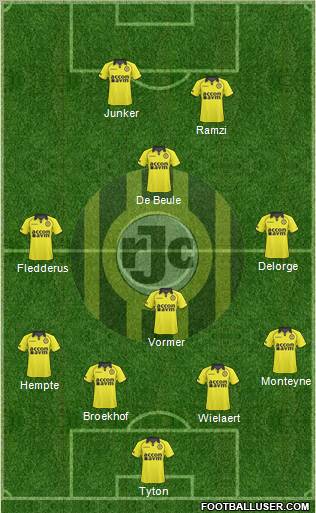 Roda JC Formation 2011
