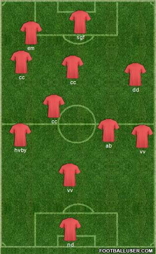 Club Africain Tunis Formation 2011