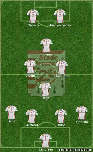 Stade Brestois 29 Formation 2011