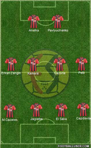Eskisehirspor Formation 2011
