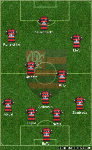 CR Flamengo Formation 2011