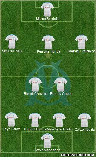 Olympique de Marseille Formation 2011