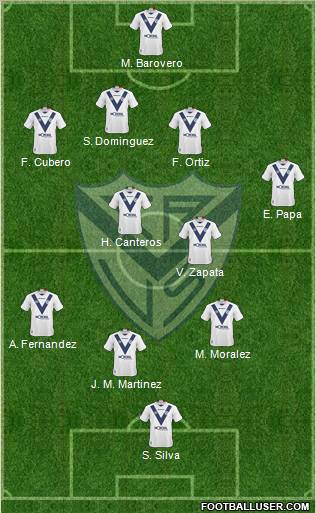 Vélez Sarsfield Formation 2011