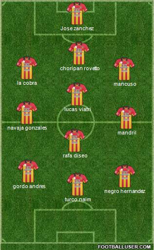 Boca Unidos Formation 2011