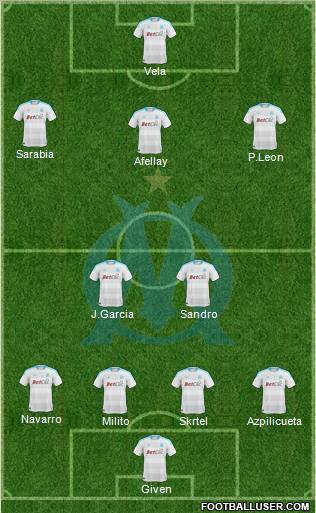 Olympique de Marseille Formation 2011