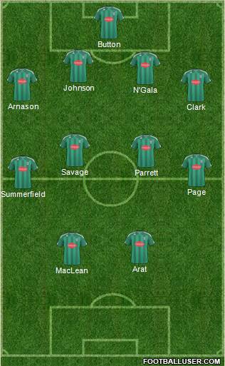 Plymouth Argyle Formation 2011