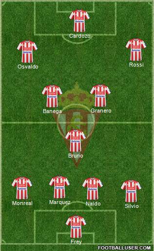 Real Sporting S.A.D. Formation 2011