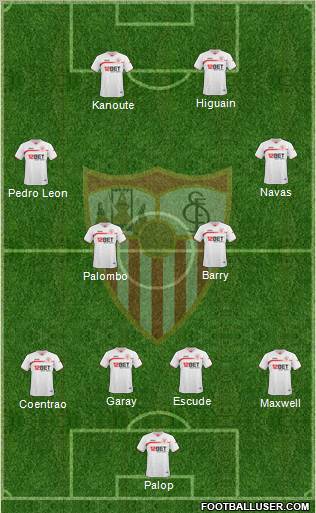 Sevilla F.C., S.A.D. Formation 2011