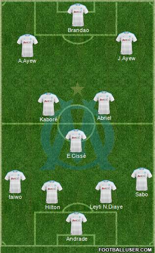 Olympique de Marseille Formation 2011