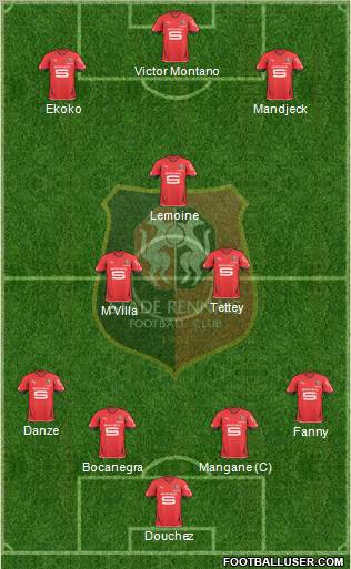 Stade Rennais Football Club Formation 2011