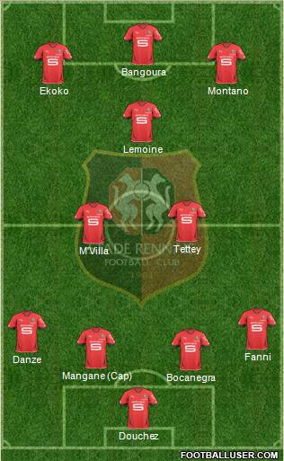 Stade Rennais Football Club Formation 2011