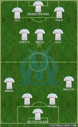 Olympique de Marseille Formation 2011
