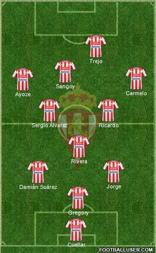 Real Sporting S.A.D. Formation 2011