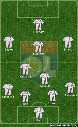 Olympique Lyonnais Formation 2011