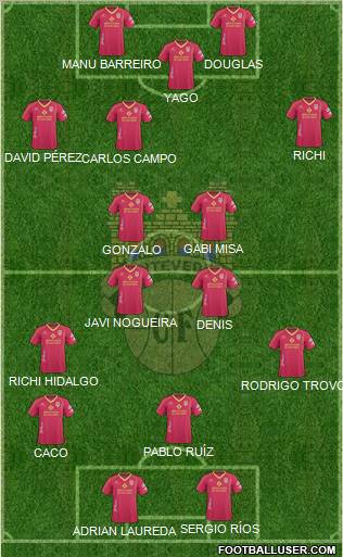 Pontevedra C.F. Formation 2011