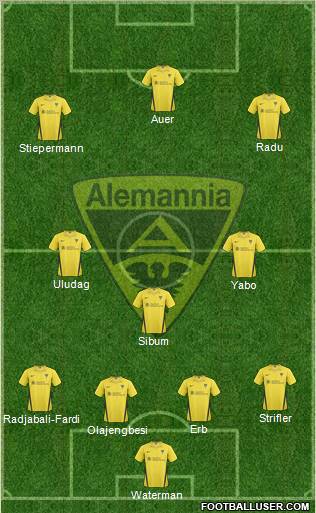 TSV Alemannia Aachen Formation 2011