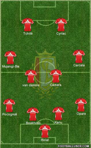 R Standard de Liège Formation 2011