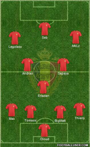 Belgium Formation 2011
