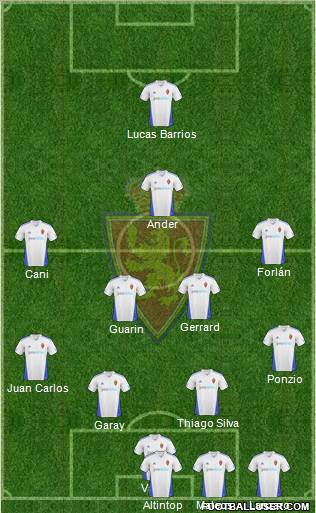 R. Zaragoza S.A.D. Formation 2011