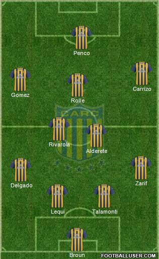 Rosario Central Formation 2011