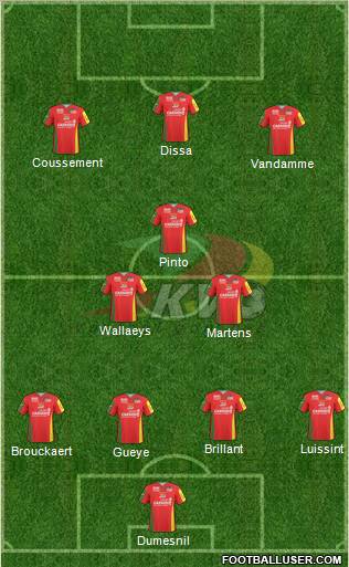 KV Oostende Formation 2011