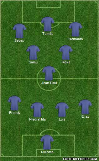 Pro Evolution Soccer Team Formation 2011