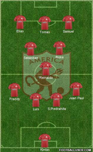 CD América de Cali Formation 2011
