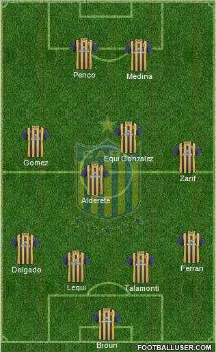Rosario Central Formation 2011