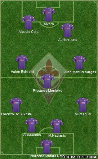 Fiorentina Formation 2011
