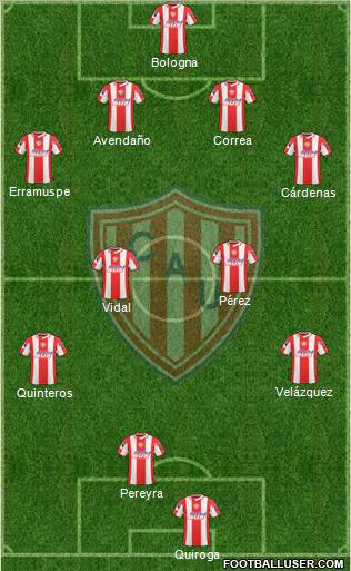 Unión de Santa Fe Formation 2011