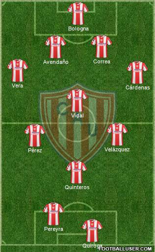 Unión de Santa Fe Formation 2011