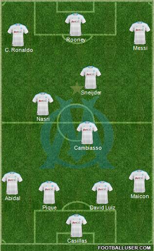 Olympique de Marseille Formation 2011