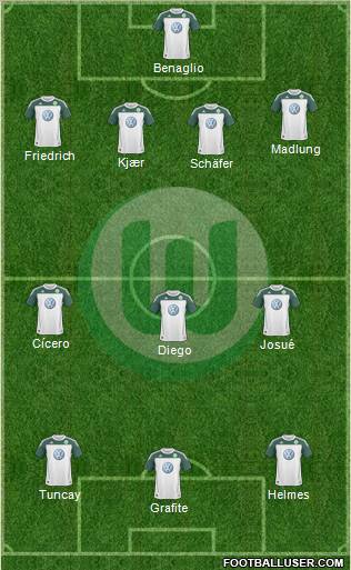 VfL Wolfsburg Formation 2011