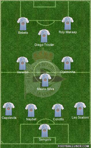 R.C. Deportivo de La Coruña S.A.D. Formation 2011