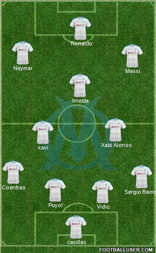 Olympique de Marseille Formation 2011