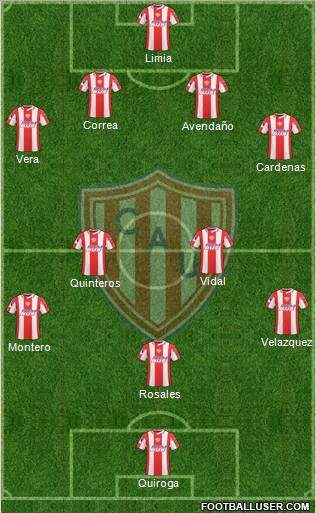 Unión de Santa Fe Formation 2011