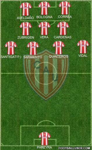 Unión de Santa Fe Formation 2011