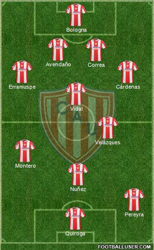 Unión de Santa Fe Formation 2011