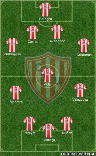 Unión de Santa Fe Formation 2011