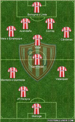 Unión de Santa Fe Formation 2011