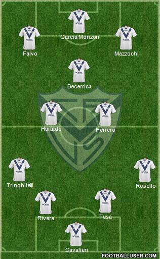 Vélez Sarsfield Formation 2011