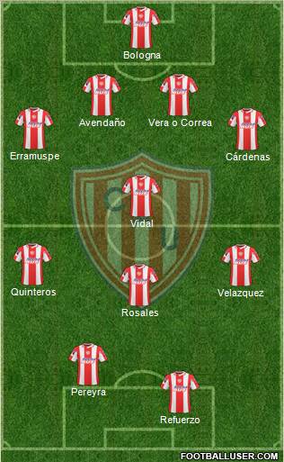 Unión de Santa Fe Formation 2011