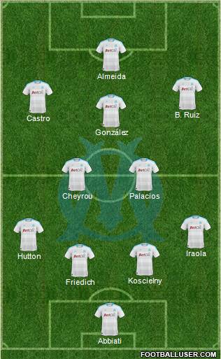 Olympique de Marseille Formation 2011