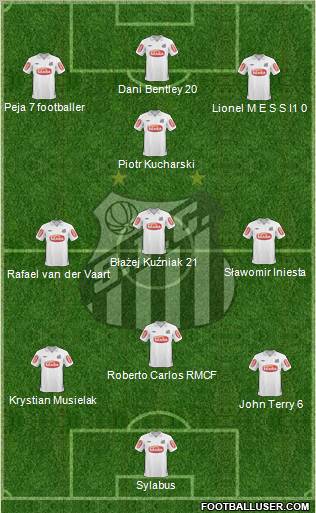 Santos FC Formation 2011