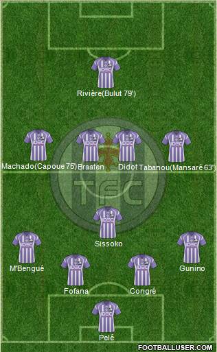 Toulouse Football Club Formation 2011