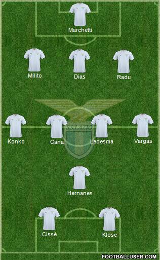 S.S. Lazio Formation 2011